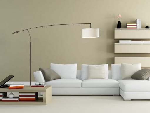 Lampe sur pied de salon - Lavaleur